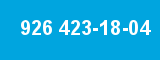926 423-18-04